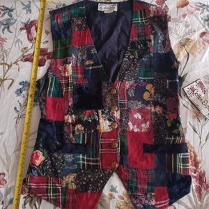 Vintage Cotton Vest New With Tags Cotton Express 100% Cotton Size Med.